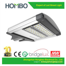 Hochwertige super helle LED-Straßenleuchte 60W ~ 90W Brücke LED-Chip über IP65 Wasserdichte Aluminium führte Außenlampe